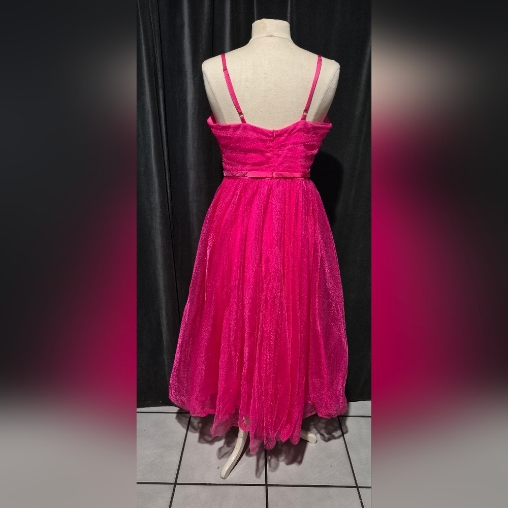 Elegant Pink Dress - Picture 3 of 3